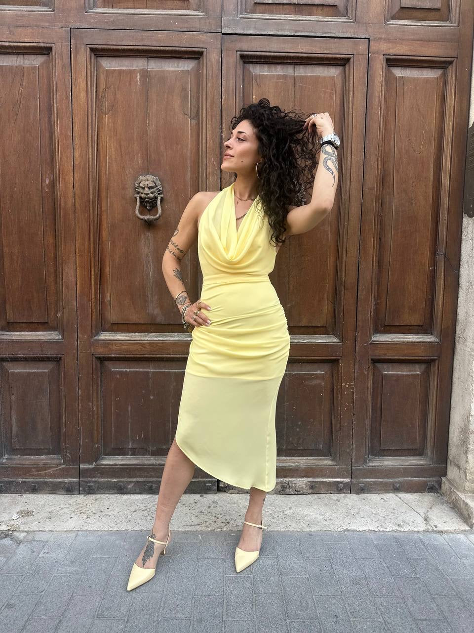 Silence Limited ISABEA DRESS LEMON