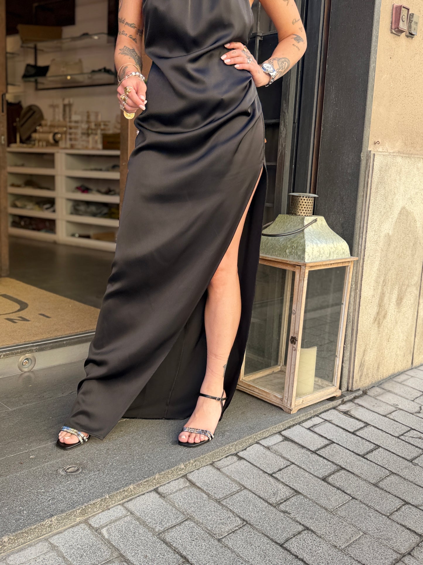 Silence Limited Sensual dress Black