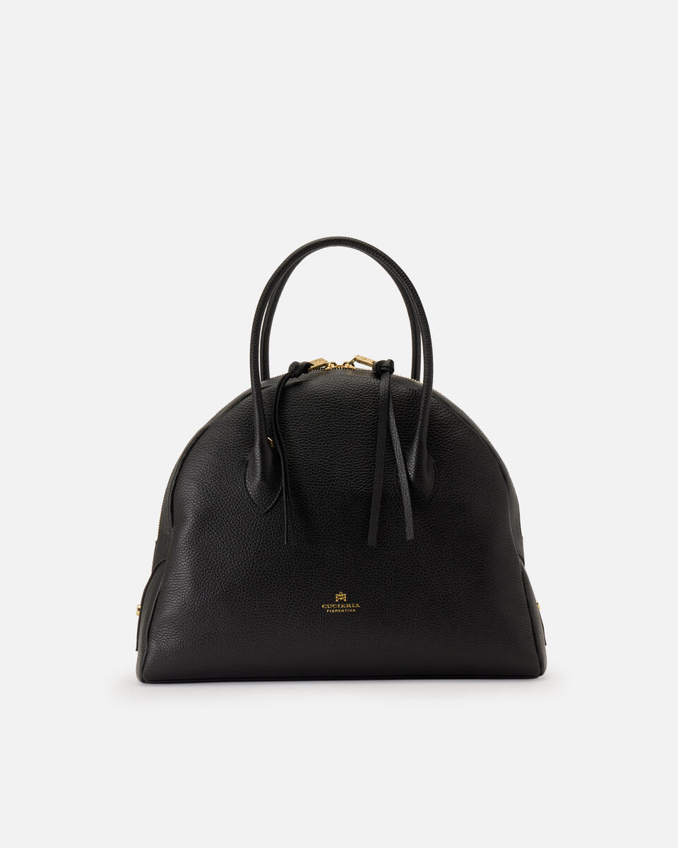 Cuoieria Fiorentina LUA MEDIUM BOWLING BAG NERO