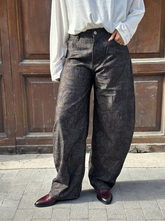 Jeans stampa PEASLY