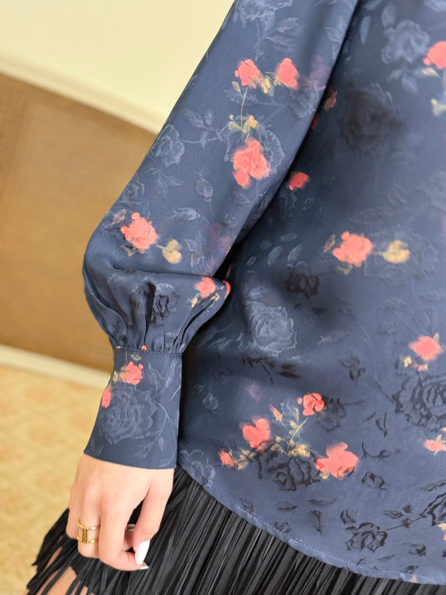 Anonyme Blusa BRIAT TOP blue