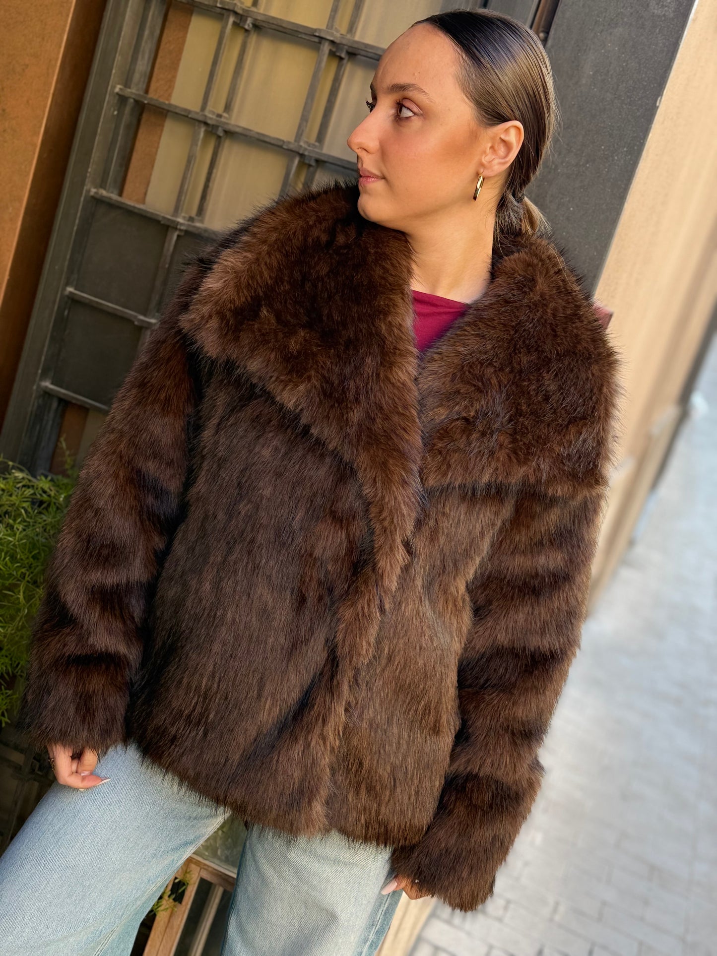 Ecopelliccia VERONICA Moro