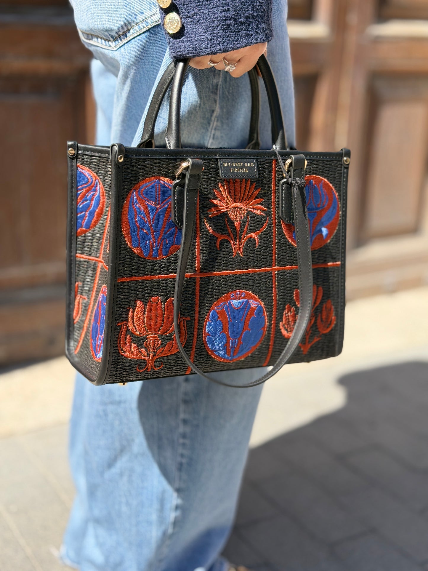My Best Bag Atena LIBERTY Black Medium