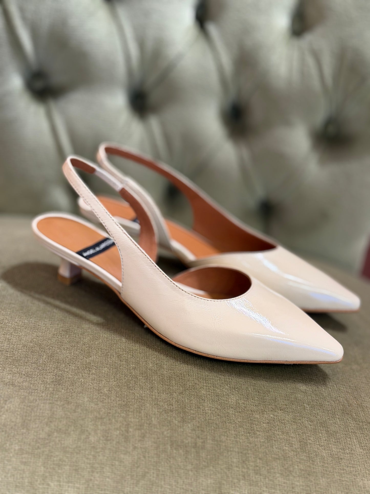 Angel Alarcon  FABIANA slingback VANIGLIA