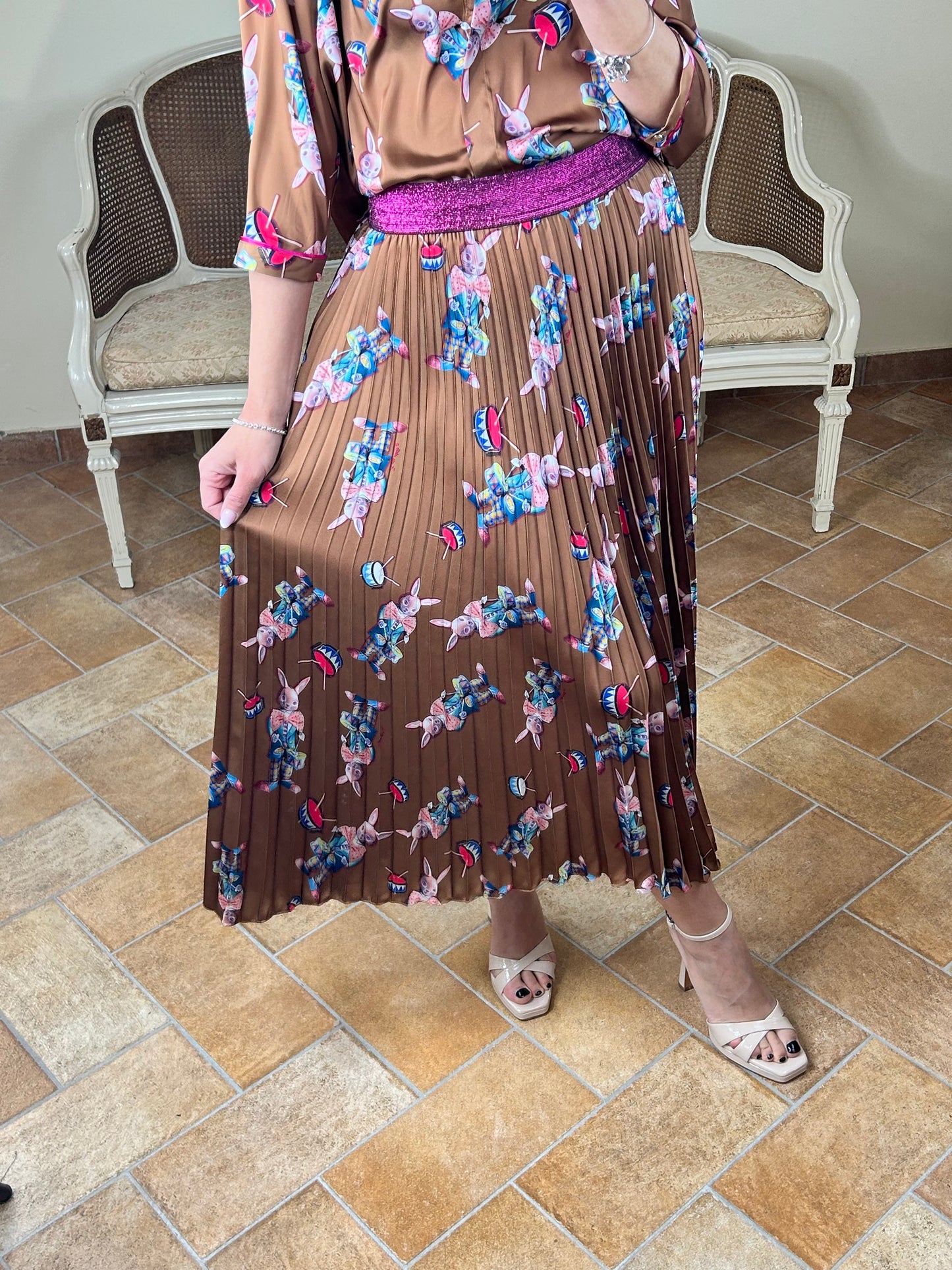 Il Thè delle 5- Gonna Plissè Rabbit