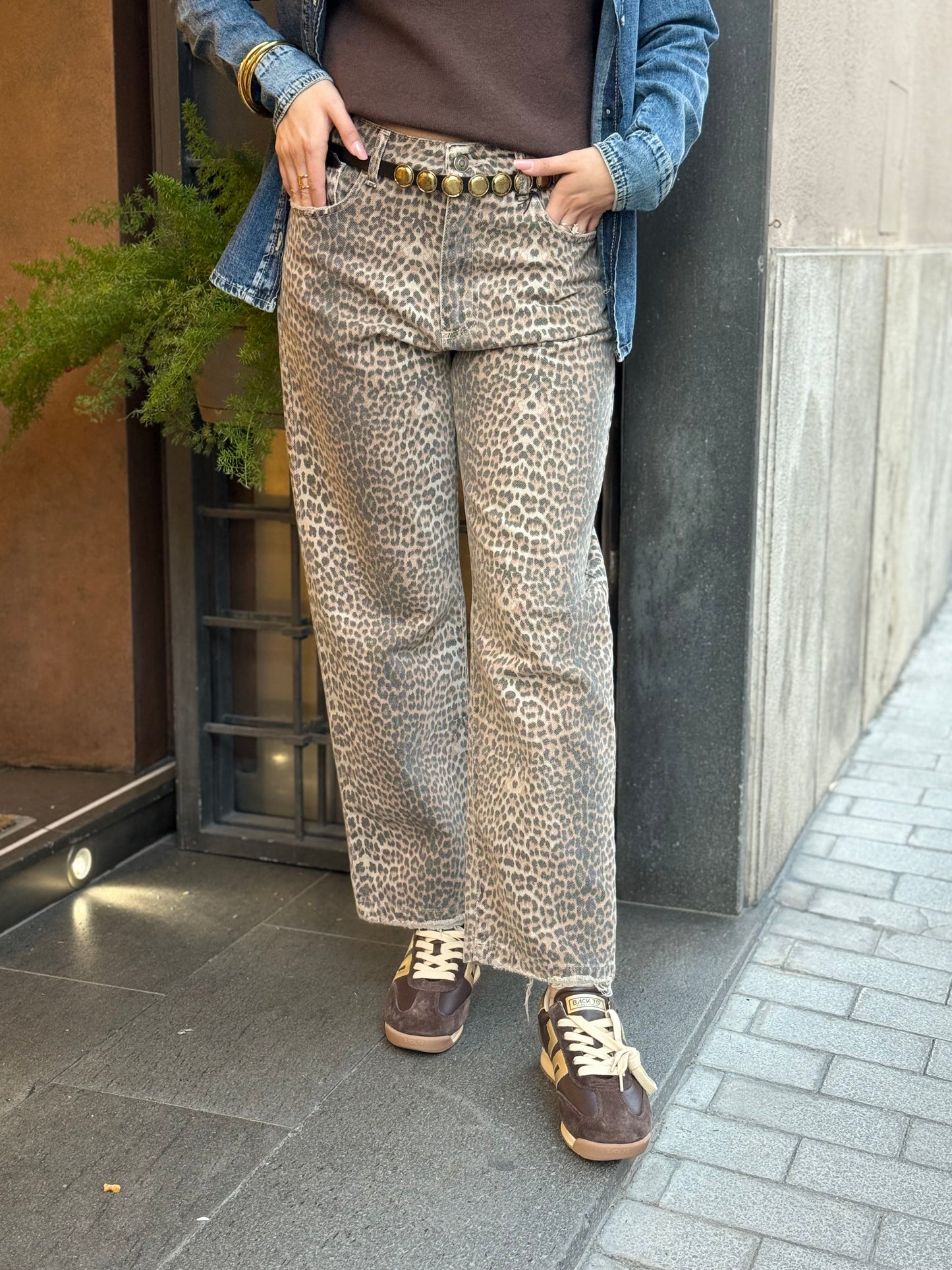 Tensione In Pantalone maculato 90s