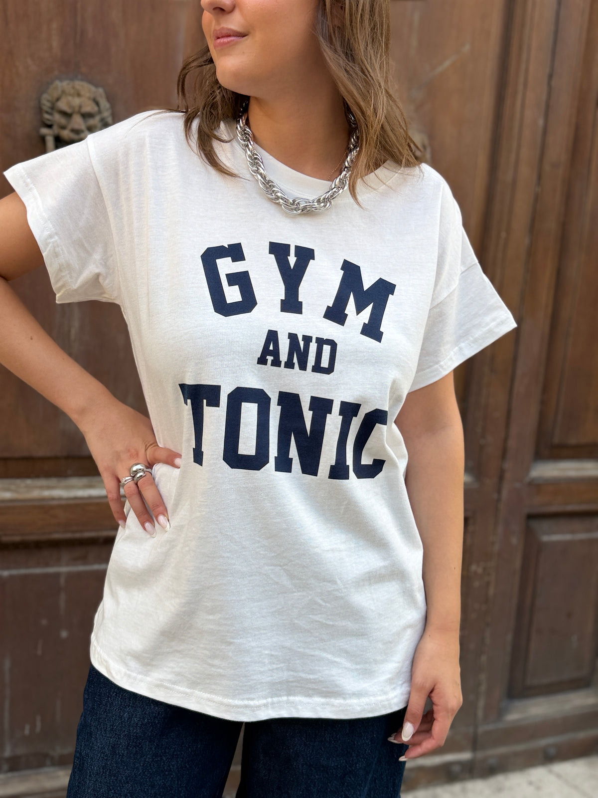 T-shirt "GYM AND TONIC"