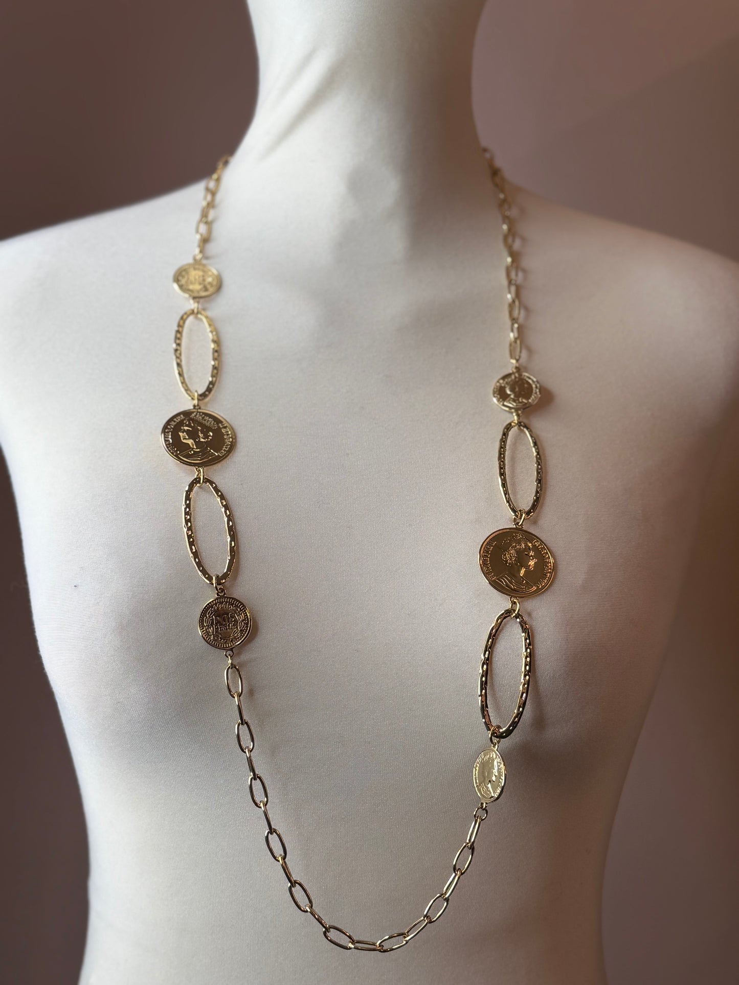 Collana ORO con monete