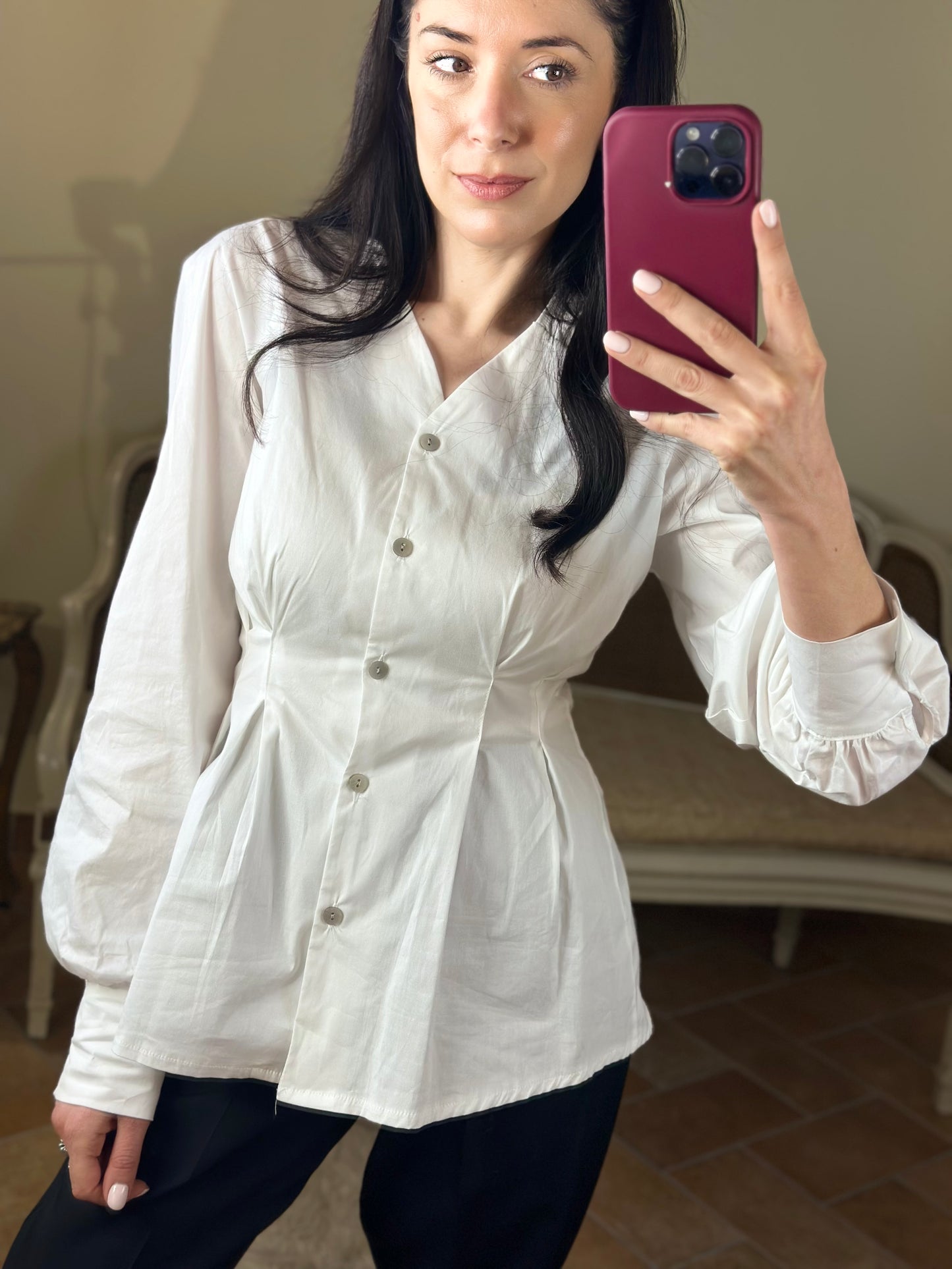 Camicia " LUISA" bianca