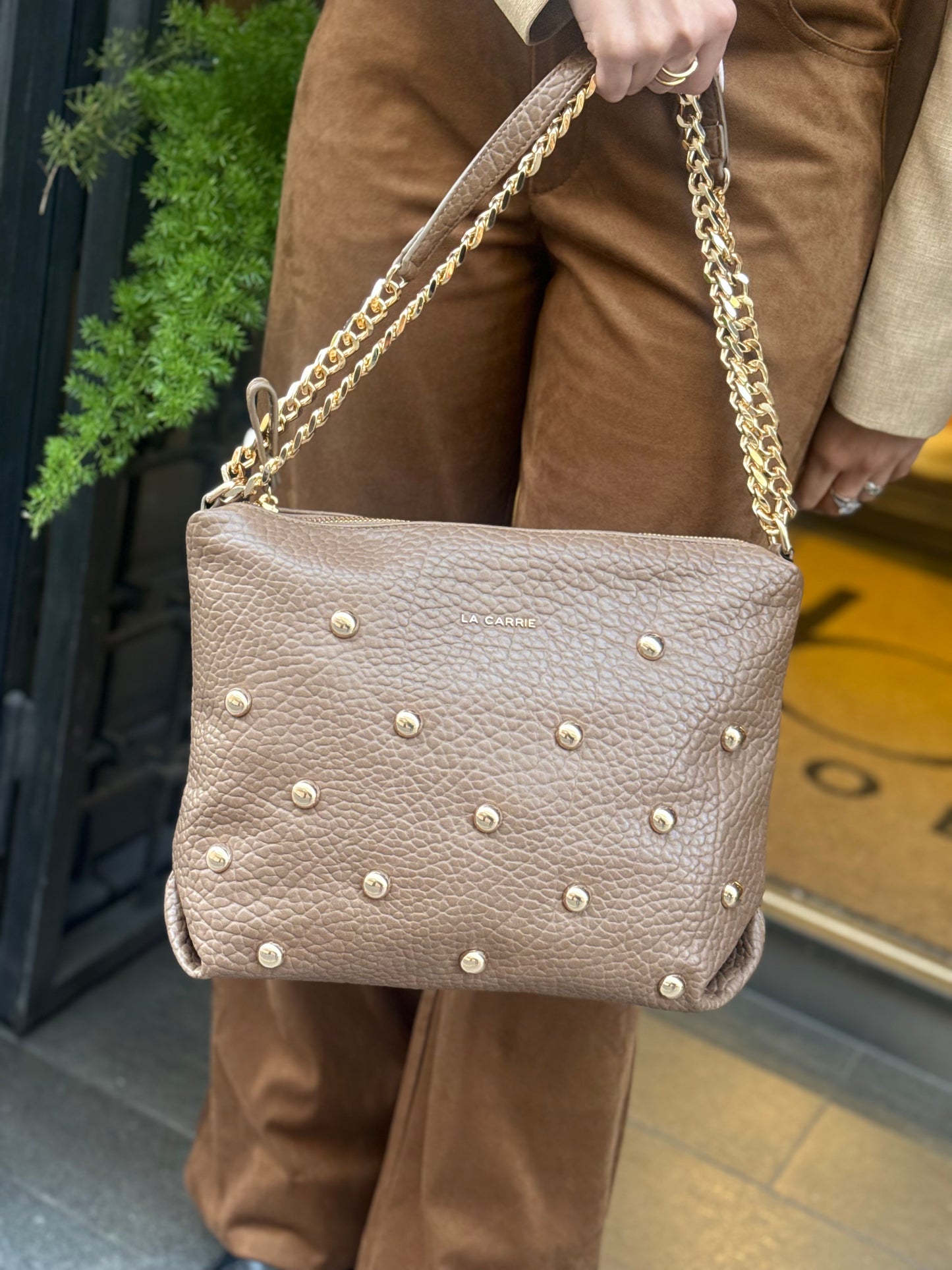 La Carrie BORSA NAVAJO TAUPE