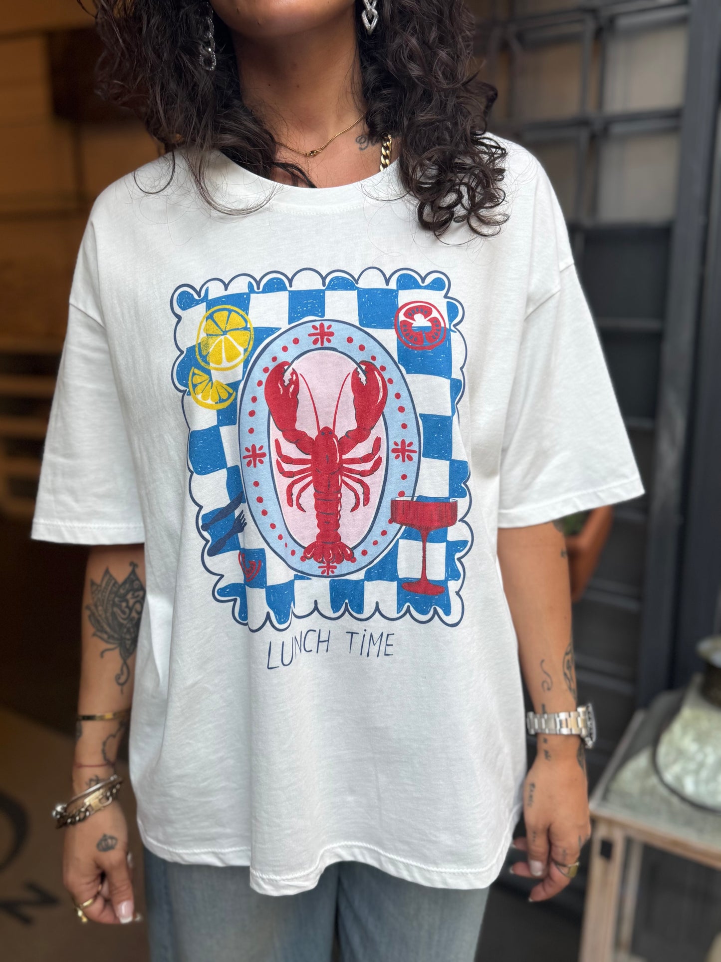 T-shirt " LUNCH TIME"