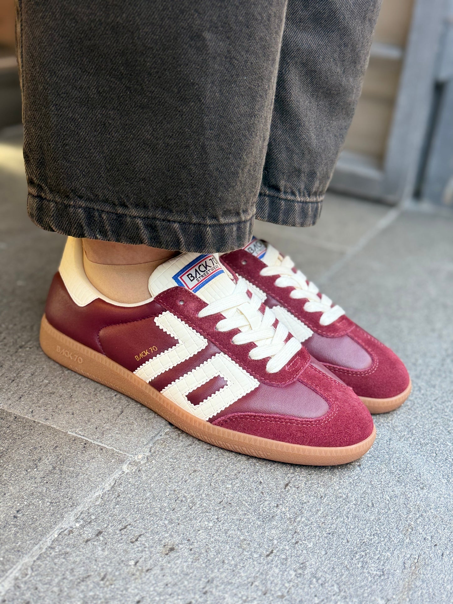 Back70 CLOUD SPONGE WINE SUEDE WINE MILK