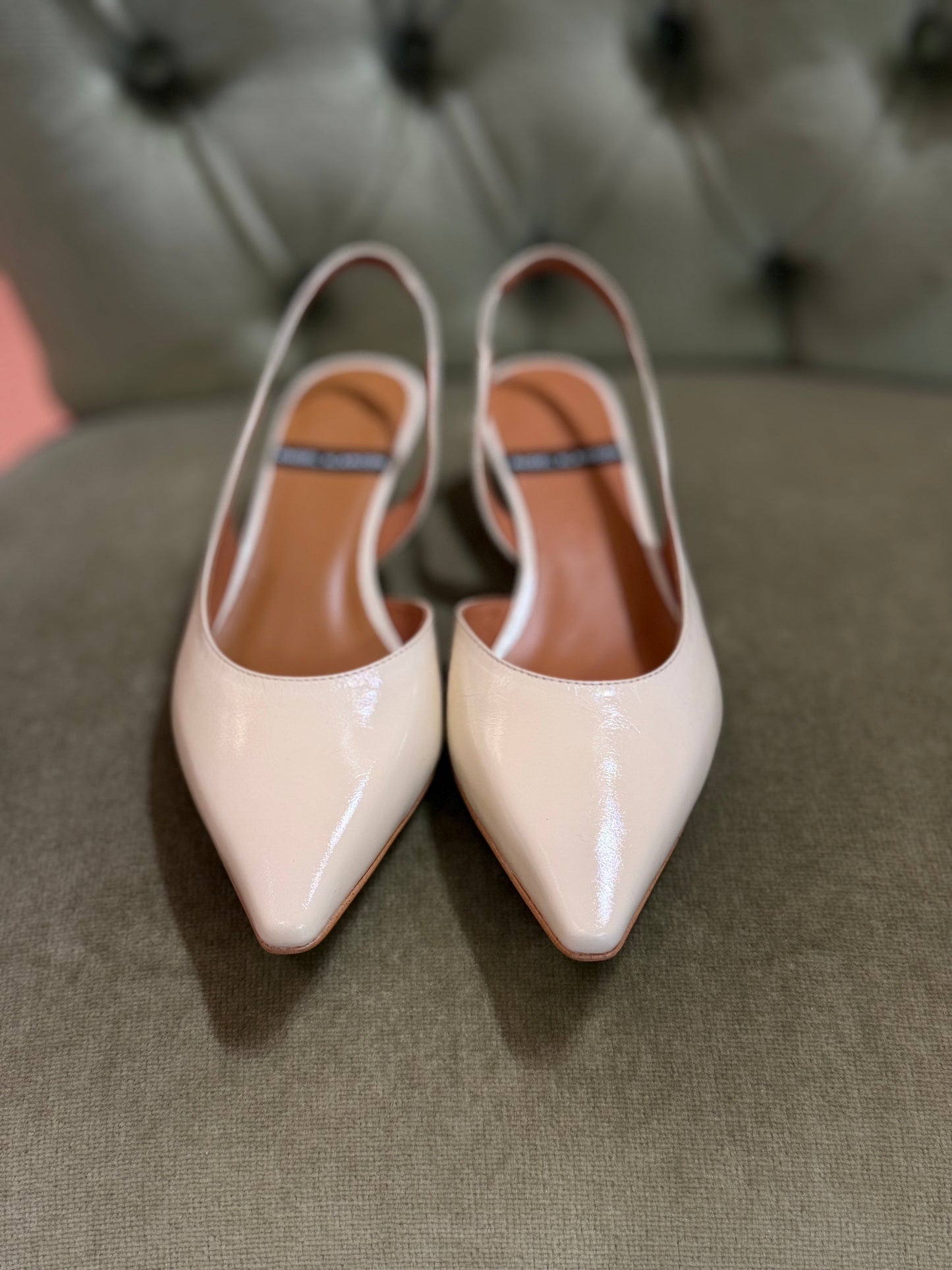 Angel Alarcon  FABIANA slingback VANIGLIA