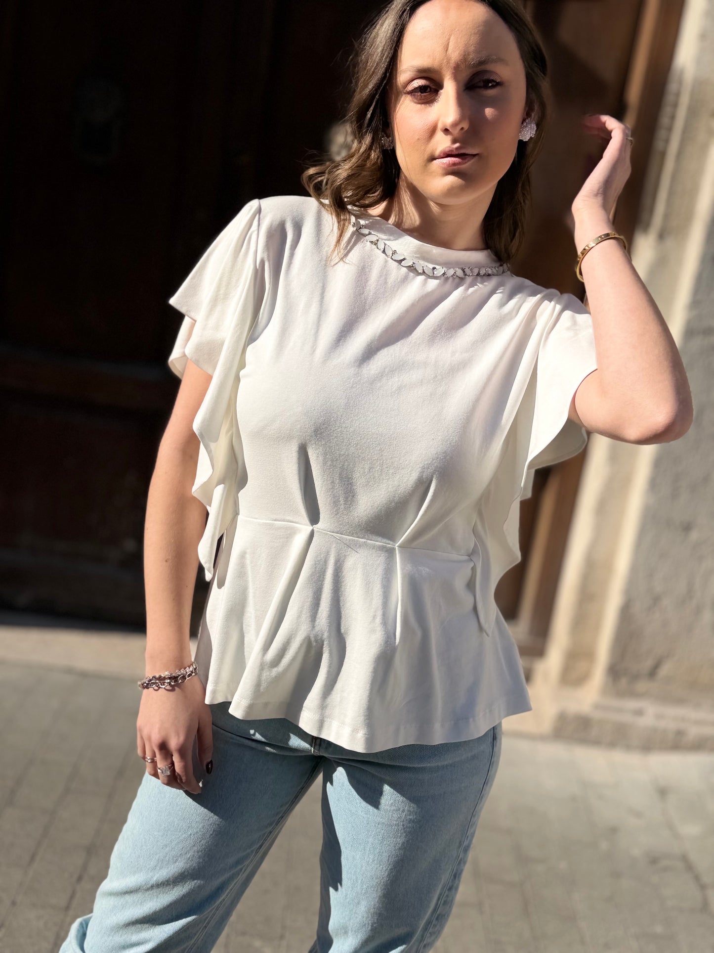 Silence Limited JEWEL T-SHIRT WHITE