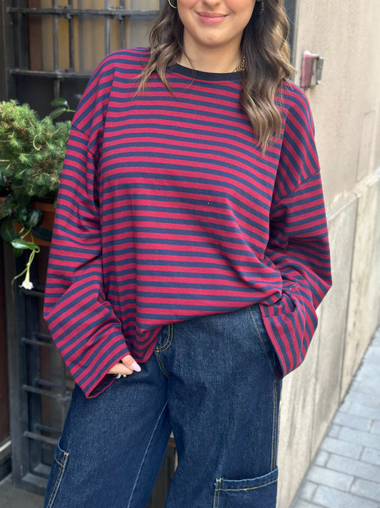 T-Shirt a righe (disp.in più colori)