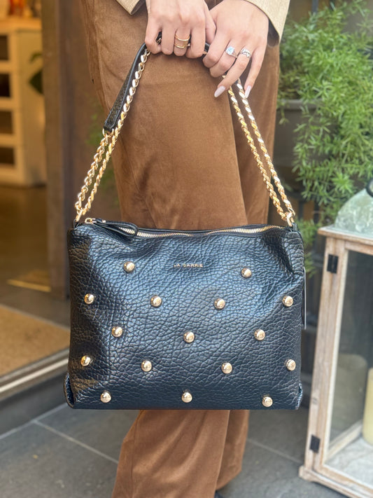 La Carrie Borsa NAVAJO ZIP SHOPPER NERA