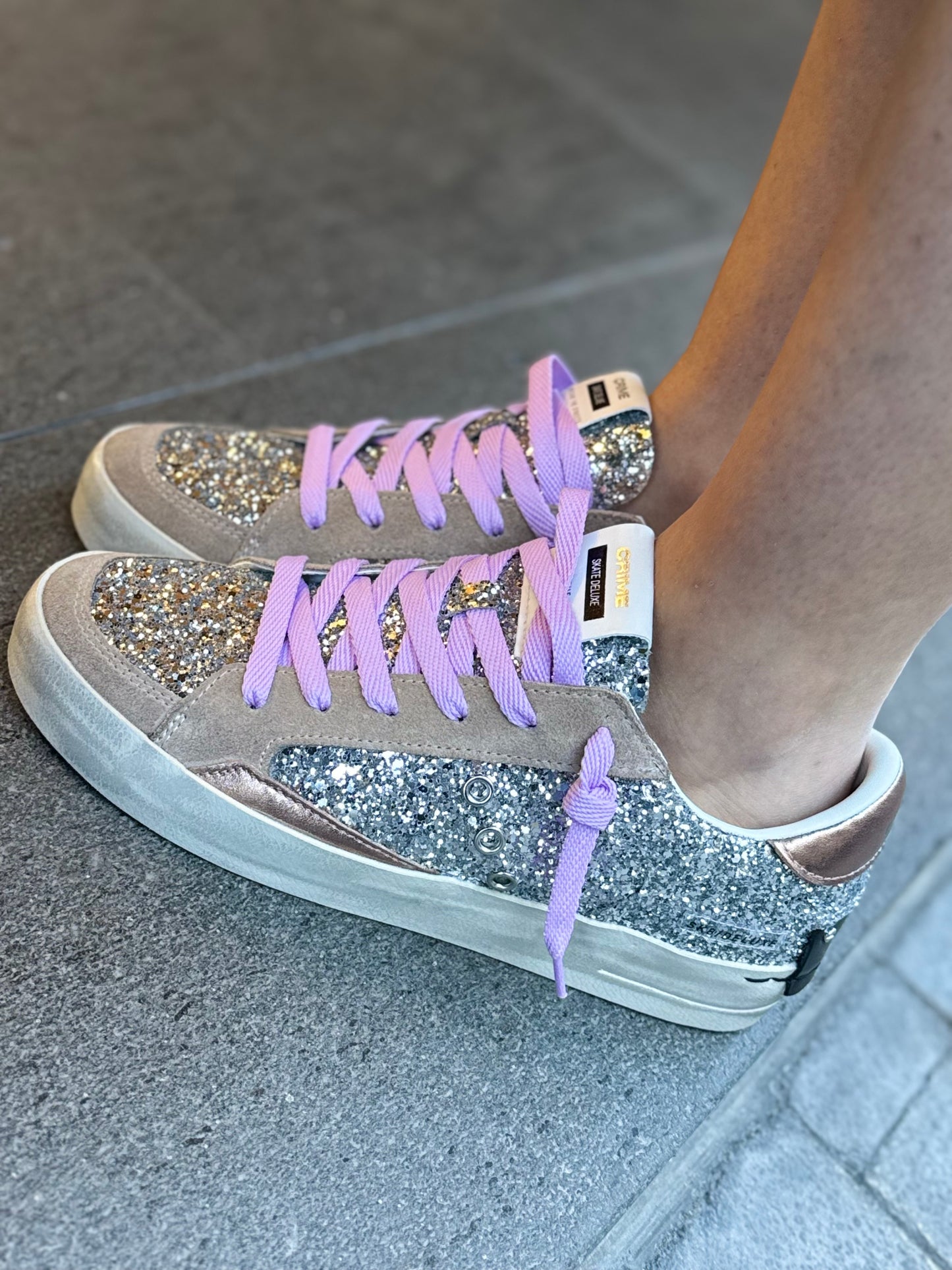 Crime London SK8 DELUXE SILVER