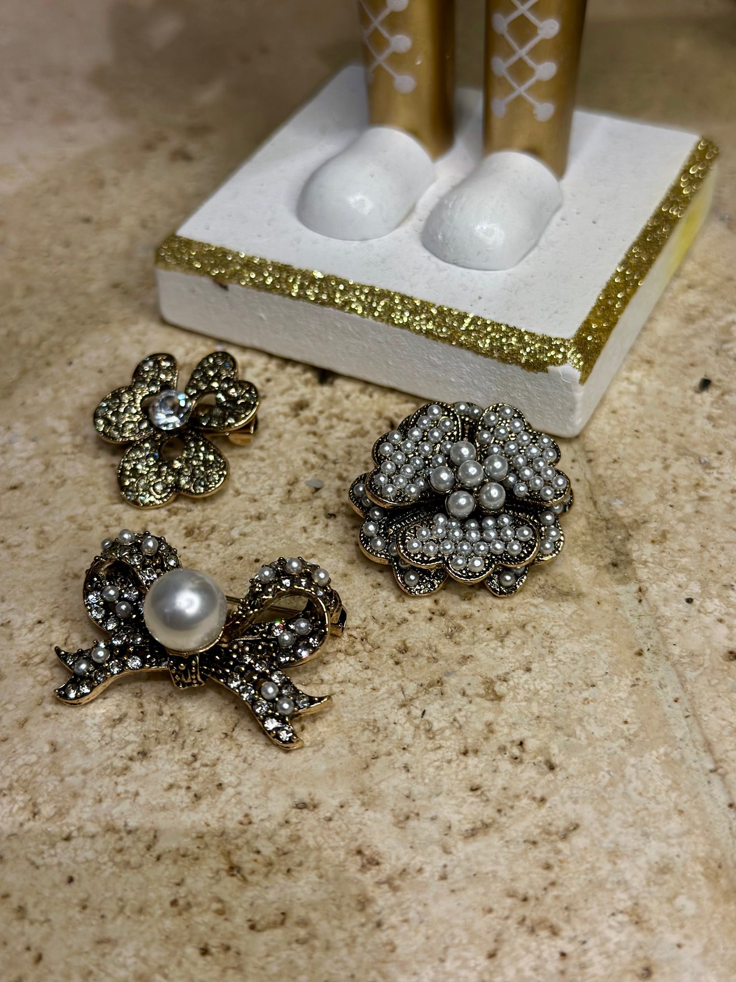 Set spille fiocco fiori