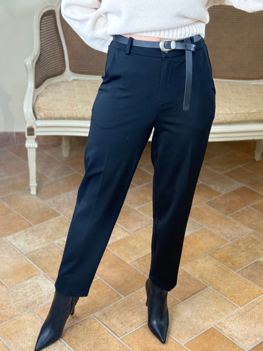 Tensione In Pantalone carrot NERO