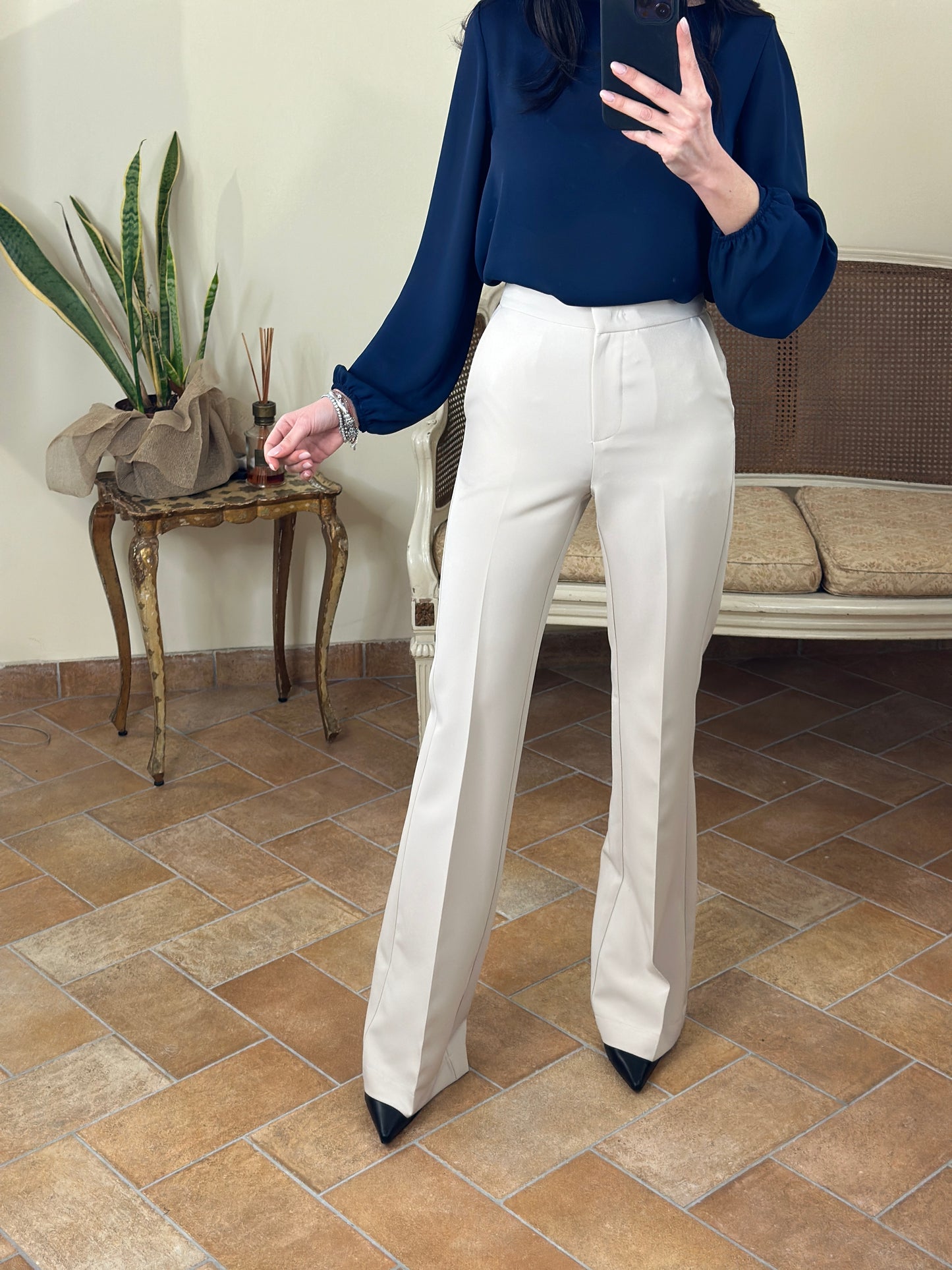 MARYLEY Pantalone a zampa