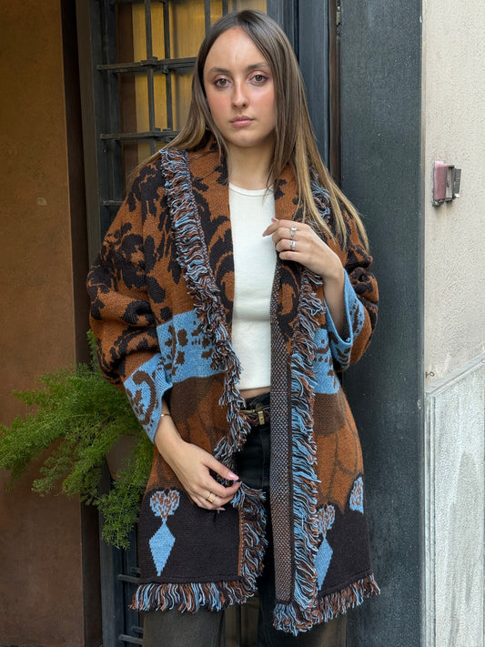 Tensione In Cardigan con frange ALANUI ETRO