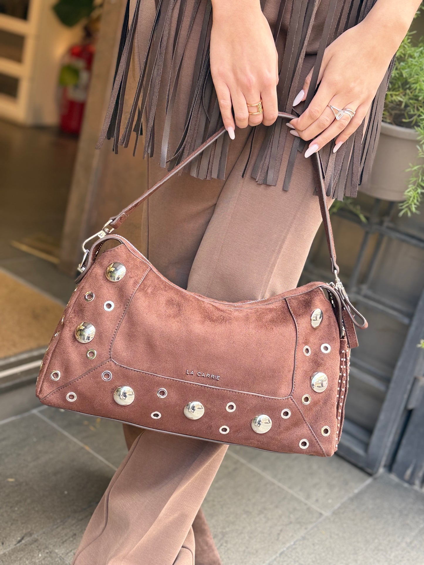 La Carrie ETHNIC SHOPPER SUEDE