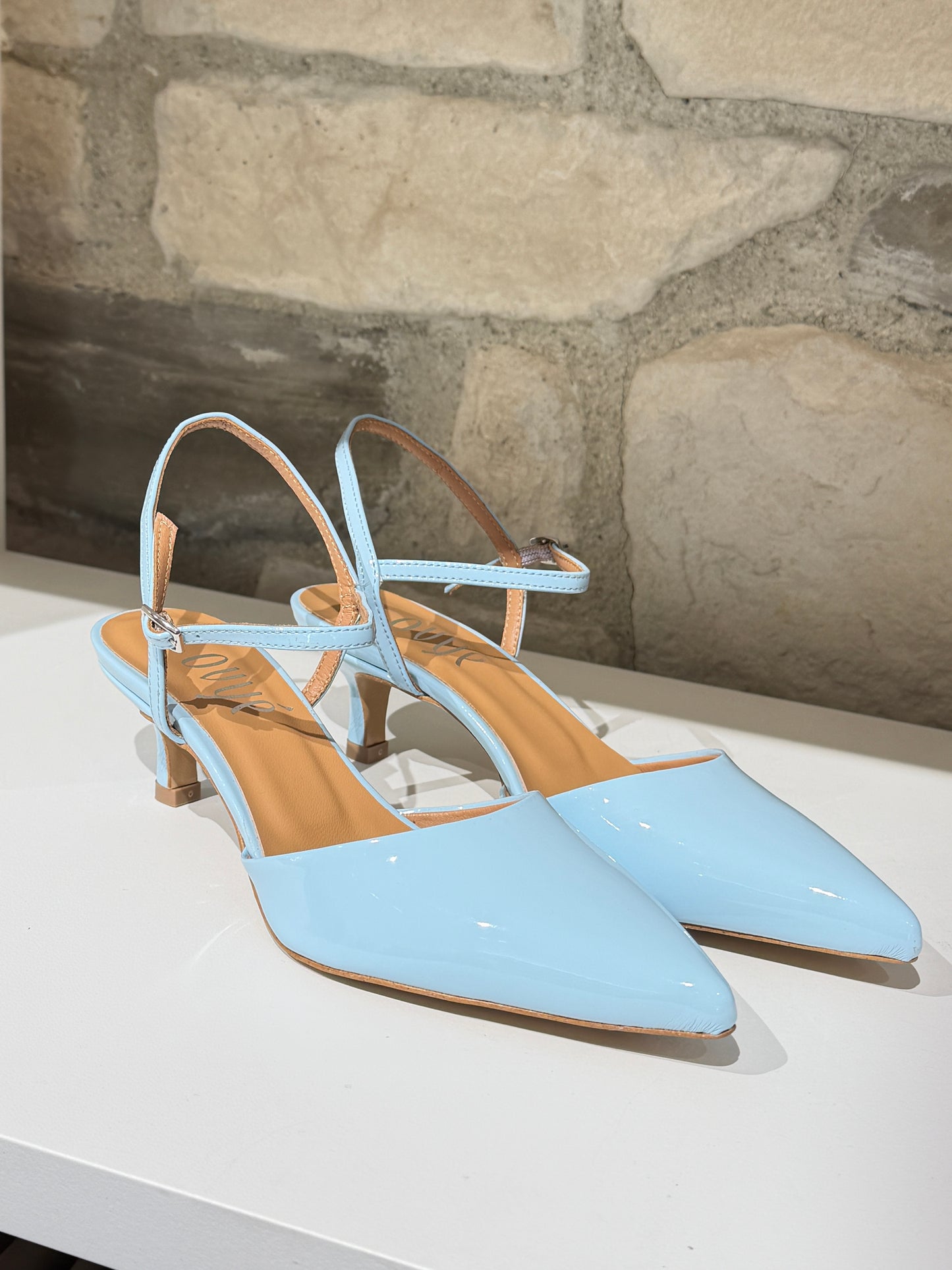 Ovyè Slingback Celeste