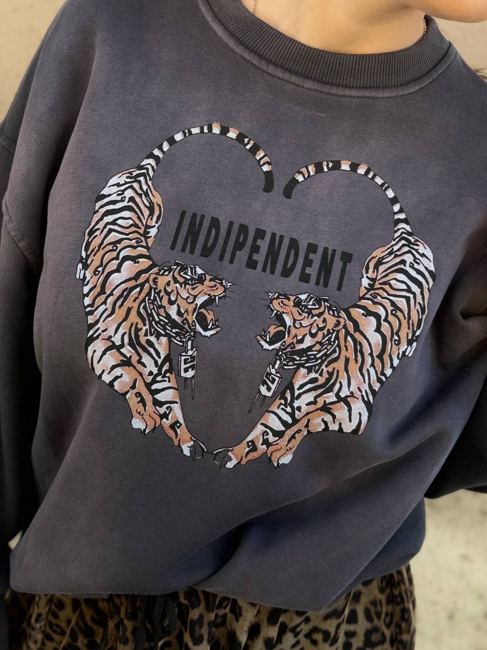 Tensione in Felpa Tiger