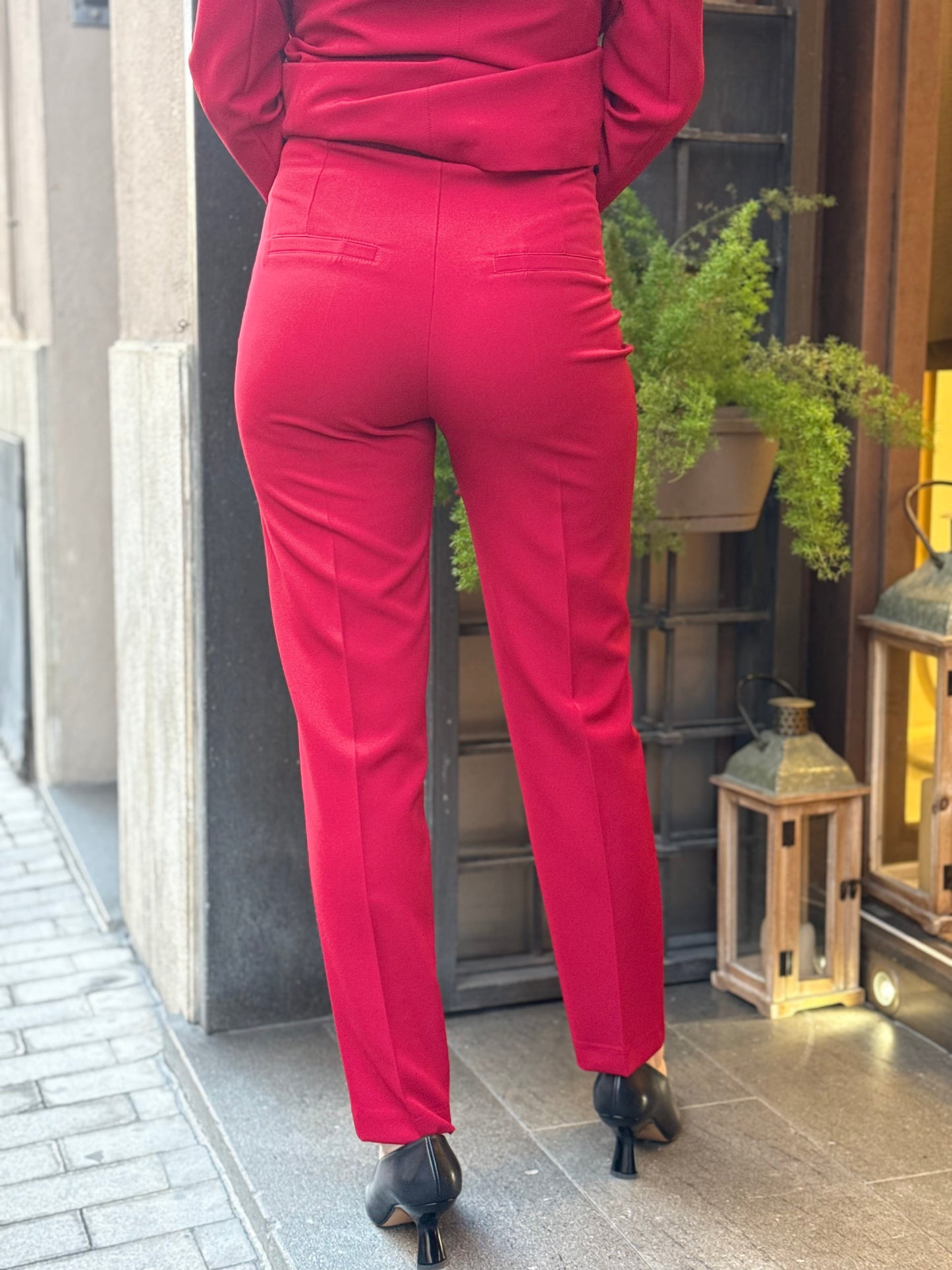 Silence Limited PANT SLIM RED
