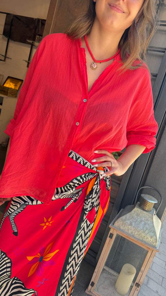 Tensione in Camicia FLAME RED