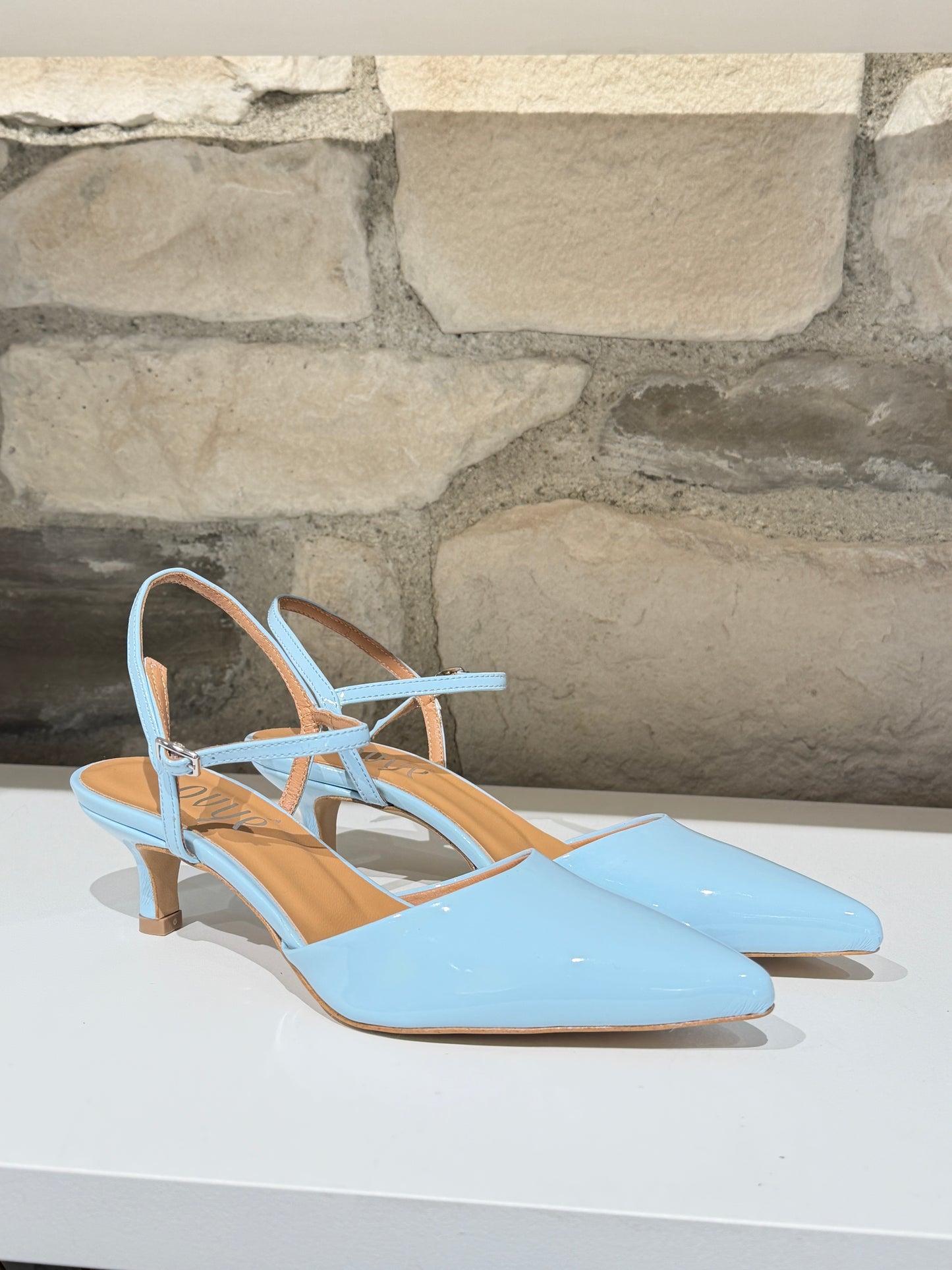 Ovyè Slingback Celeste