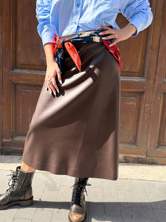 Tensione in Gonna FOULARD MORO