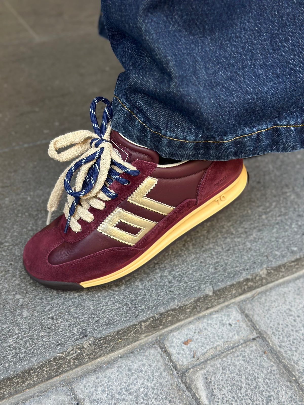 Back70 JOGGER nappa WINE