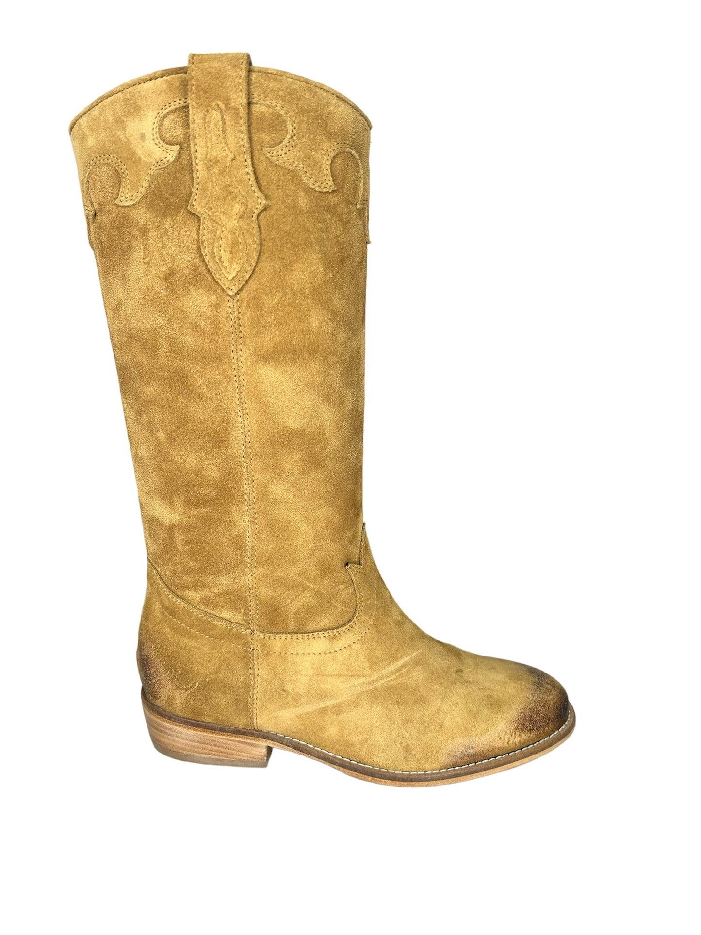 Curiositè Stivale camoscio Portogallo con impunture