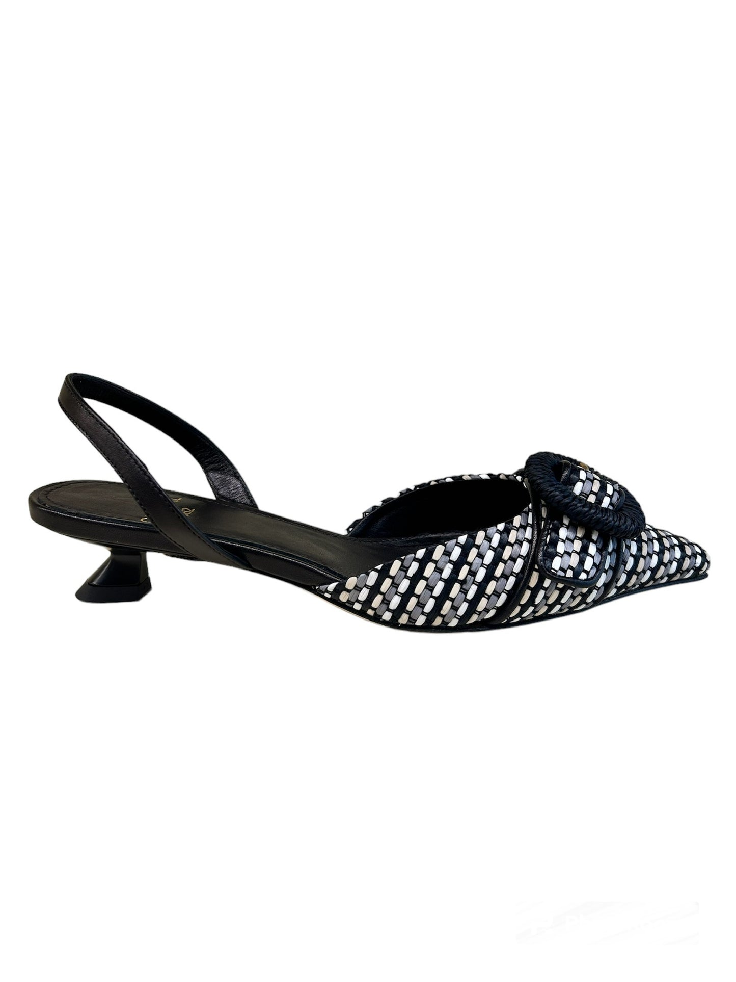Chantal Slingback intreccio con fibbia
