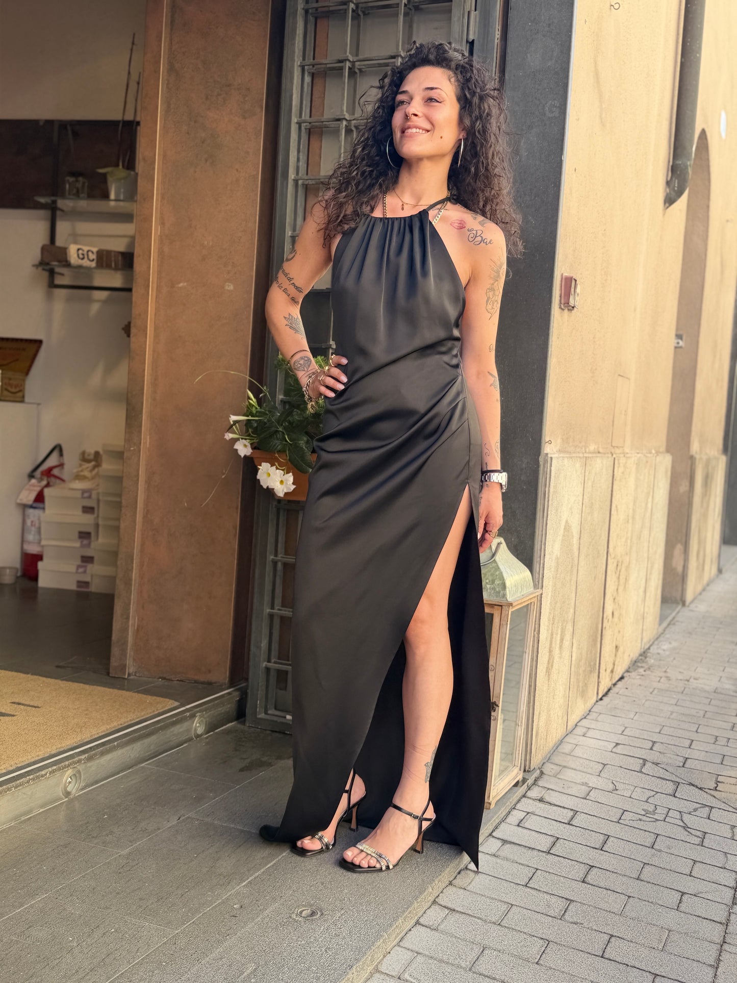 Silence Limited Sensual dress Black