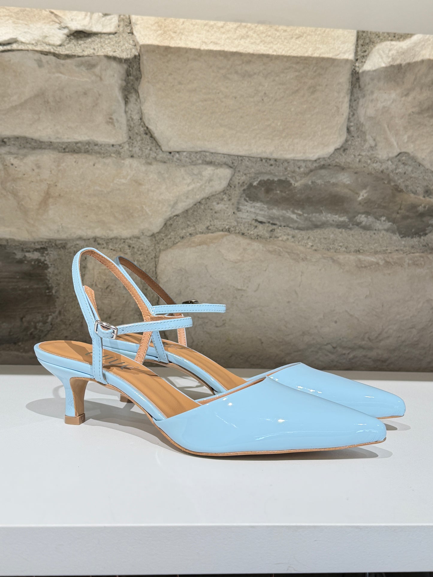 Ovyè Slingback Celeste