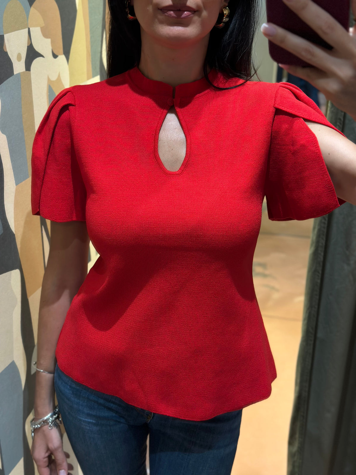 Maglia FRANCY Rossa e Nera