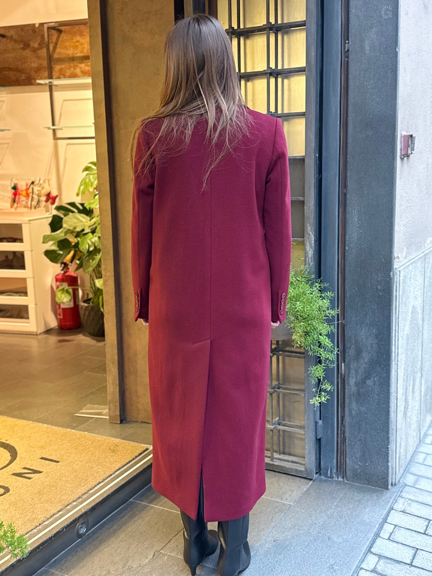 Chiarulli Cappotto EOS bordeaux