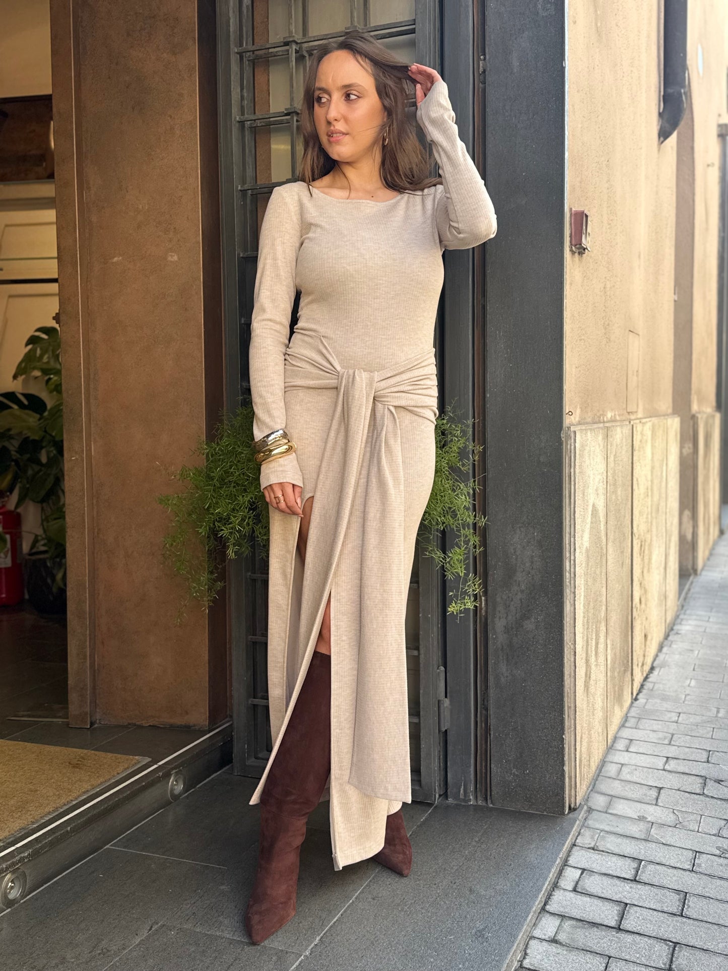 BohemianVí CLEANY DRESS Sand