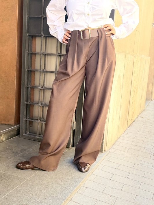 Pantalone palazzo MORO E BEIGE