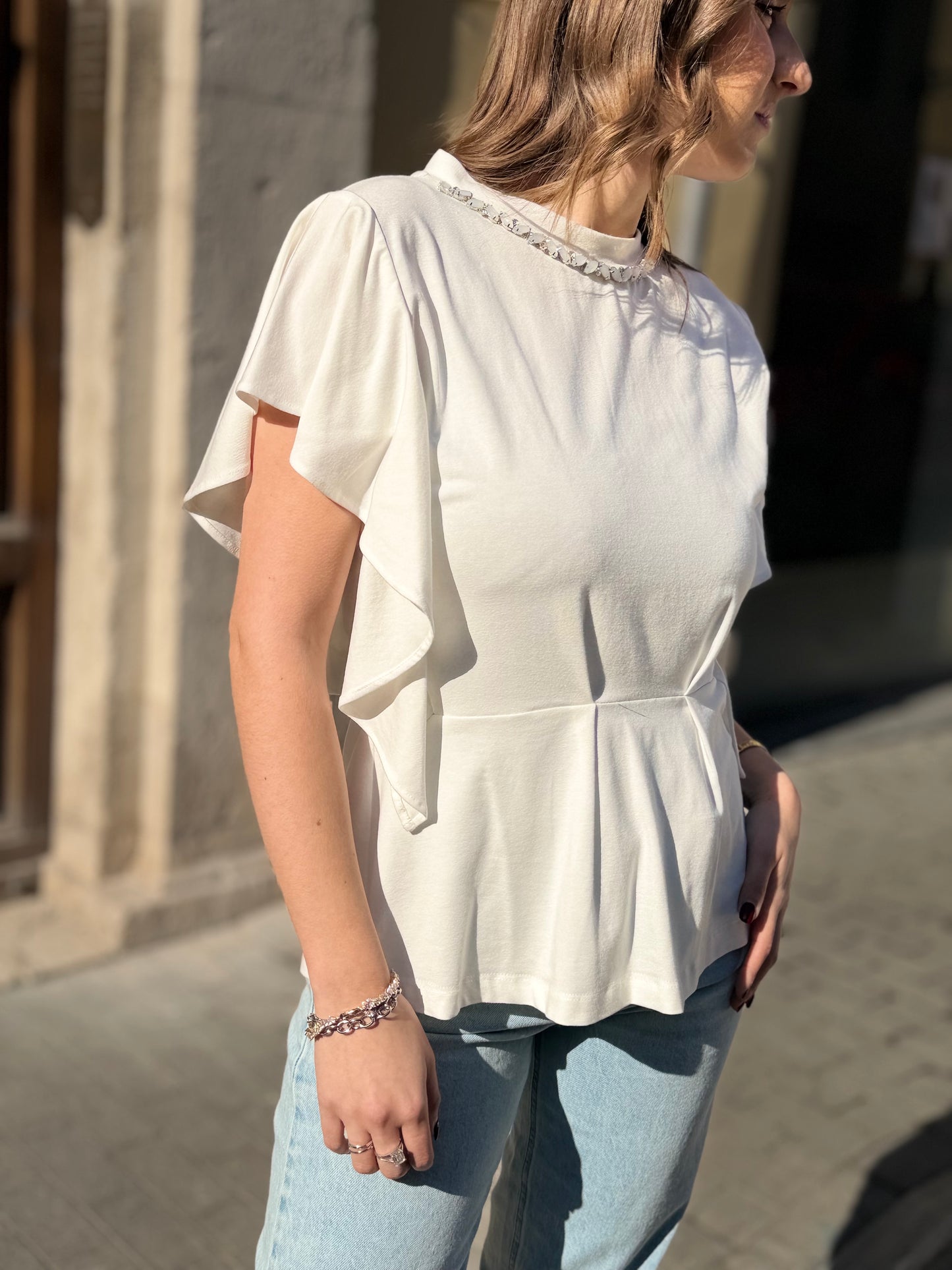 Silence Limited JEWEL T-SHIRT WHITE