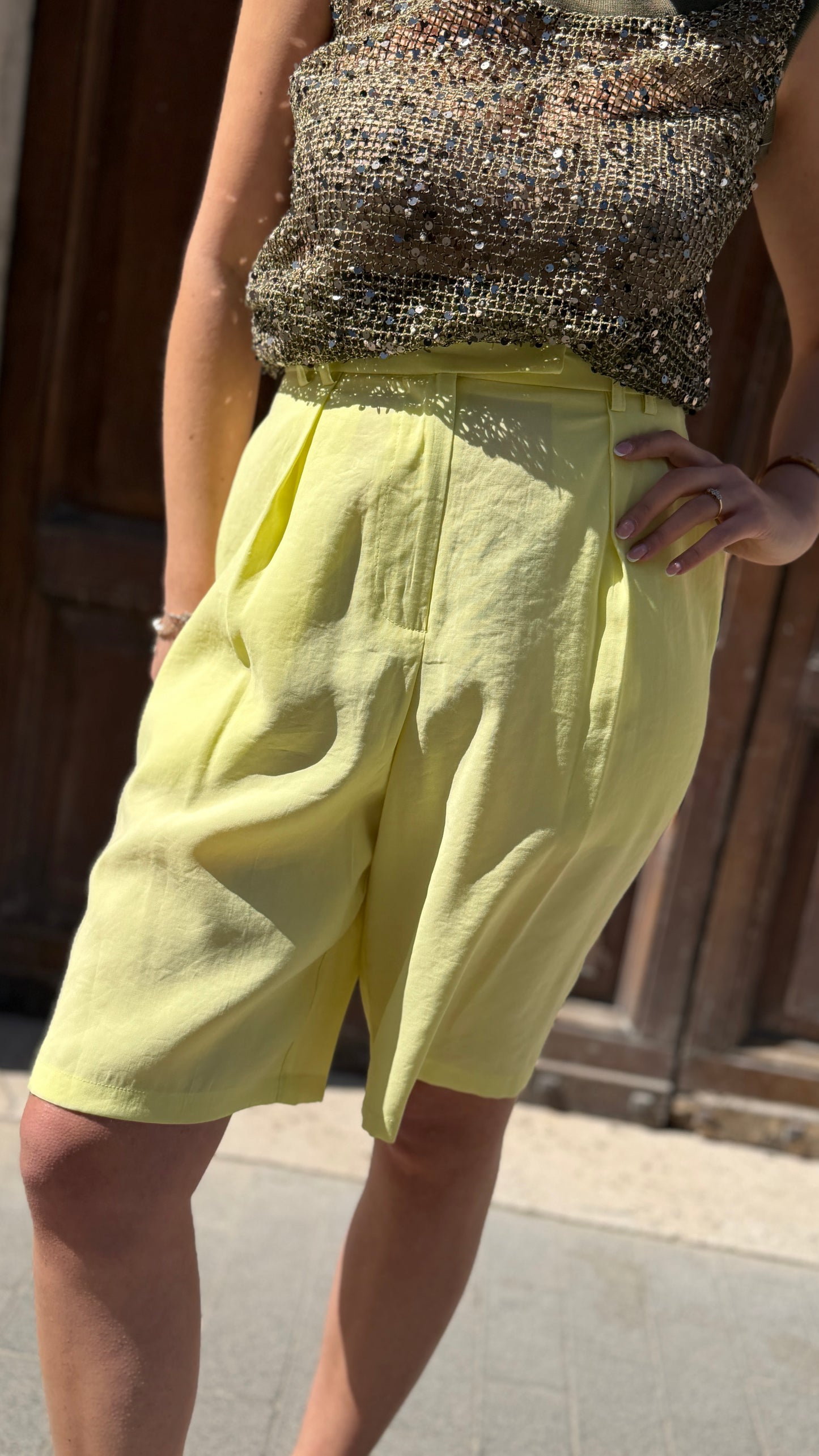 BohemianVì BALI SHORT LIME