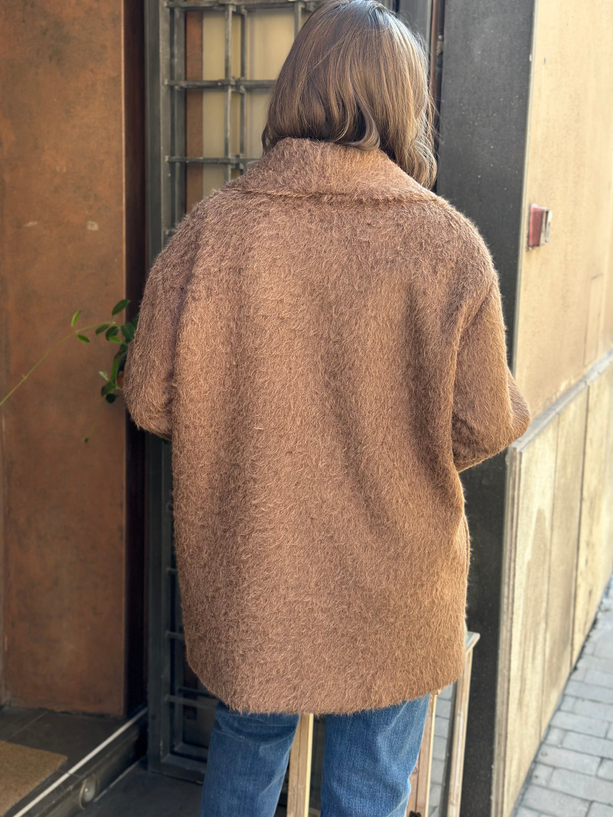 Bohemianvì cloud coat BROWN