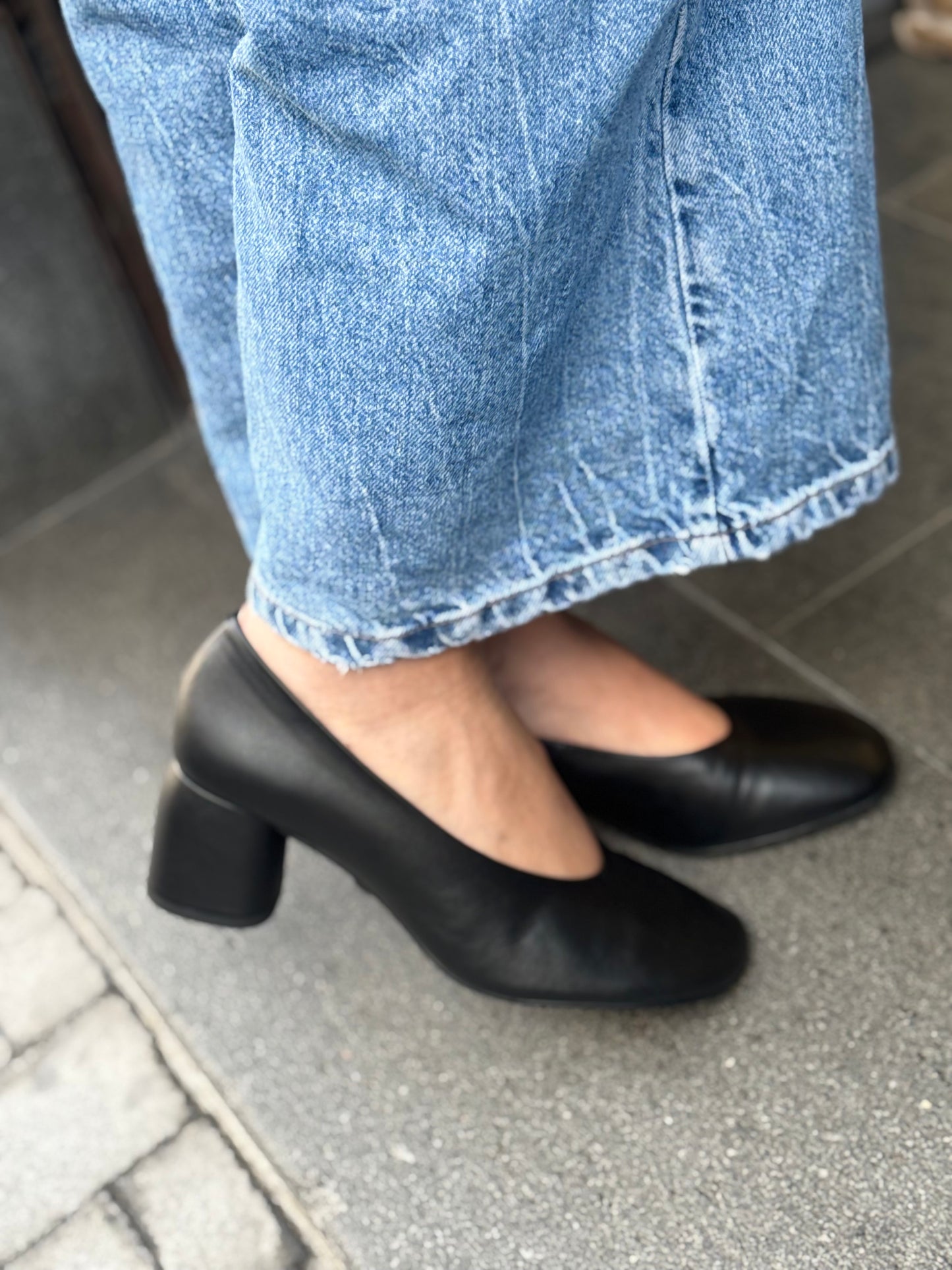 Angel Alarcon TESSA Décolléte NERO punta tonda