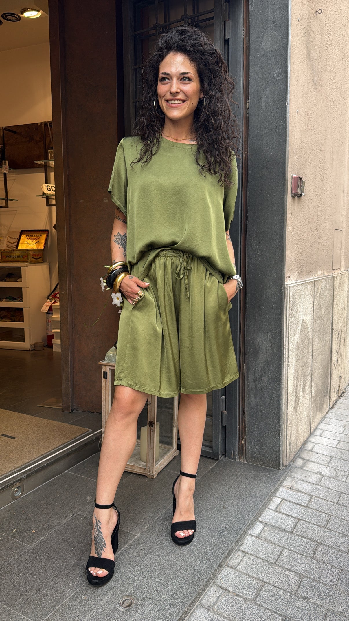T-shirt FEBE in viscosa