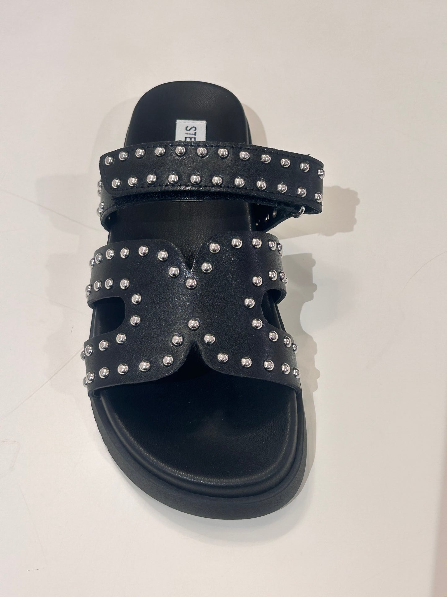 Steve Madden MISSILE-S BLK W/STUD