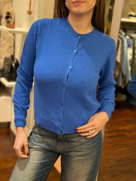 Tensione In Cardigan misto cashmere BLUETTE