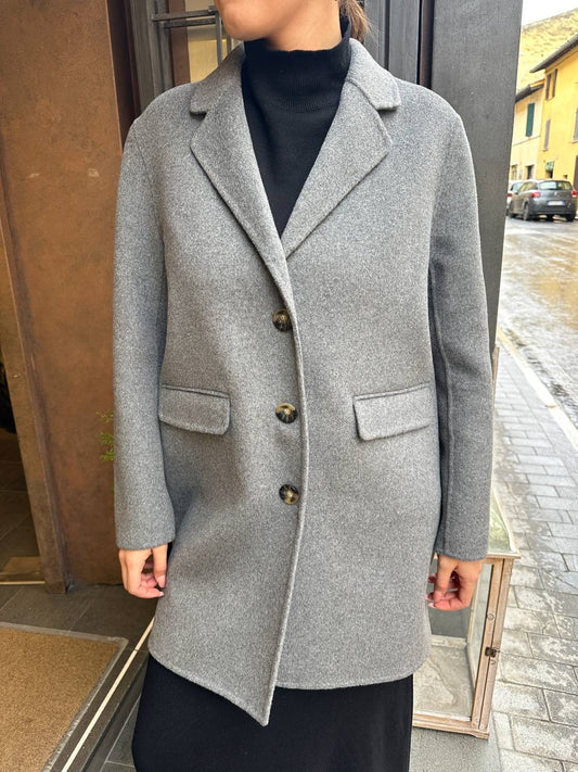 SINCE'RE PARIS Cappotto monopetto GREY
