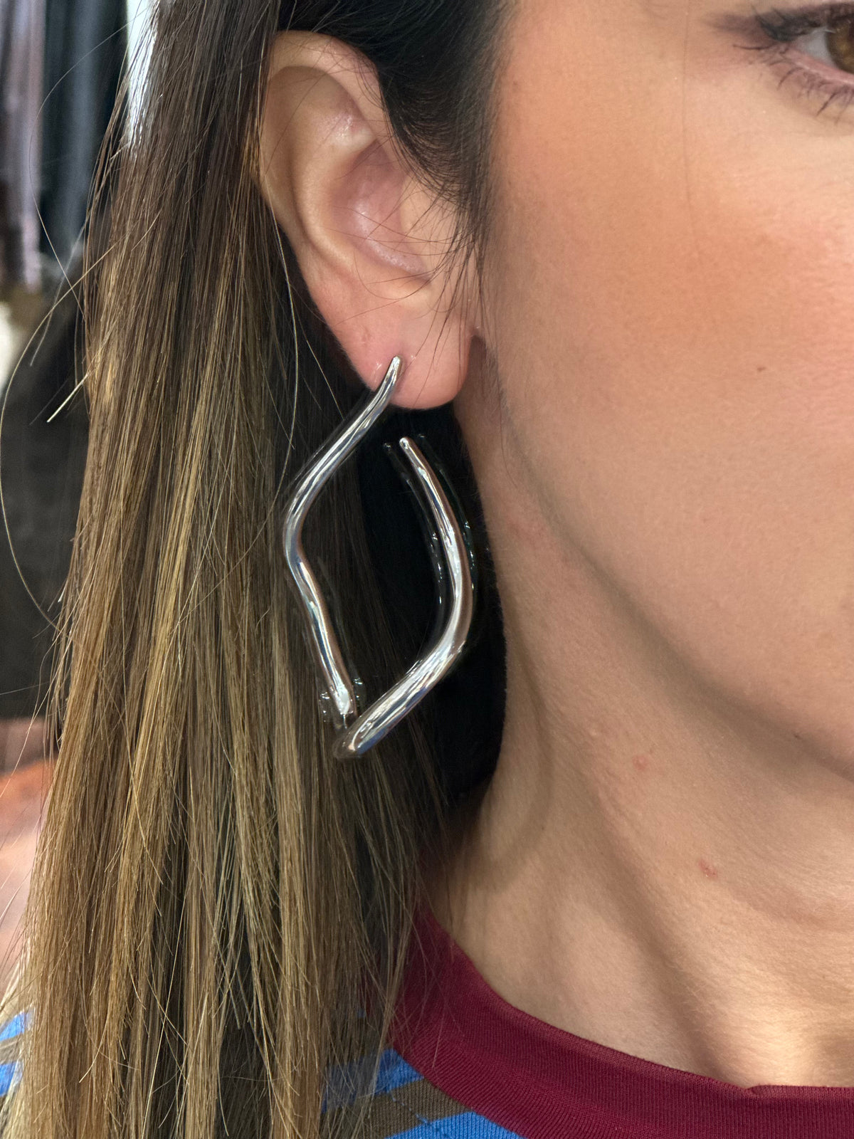 Orecchini WAVES ARGENTO